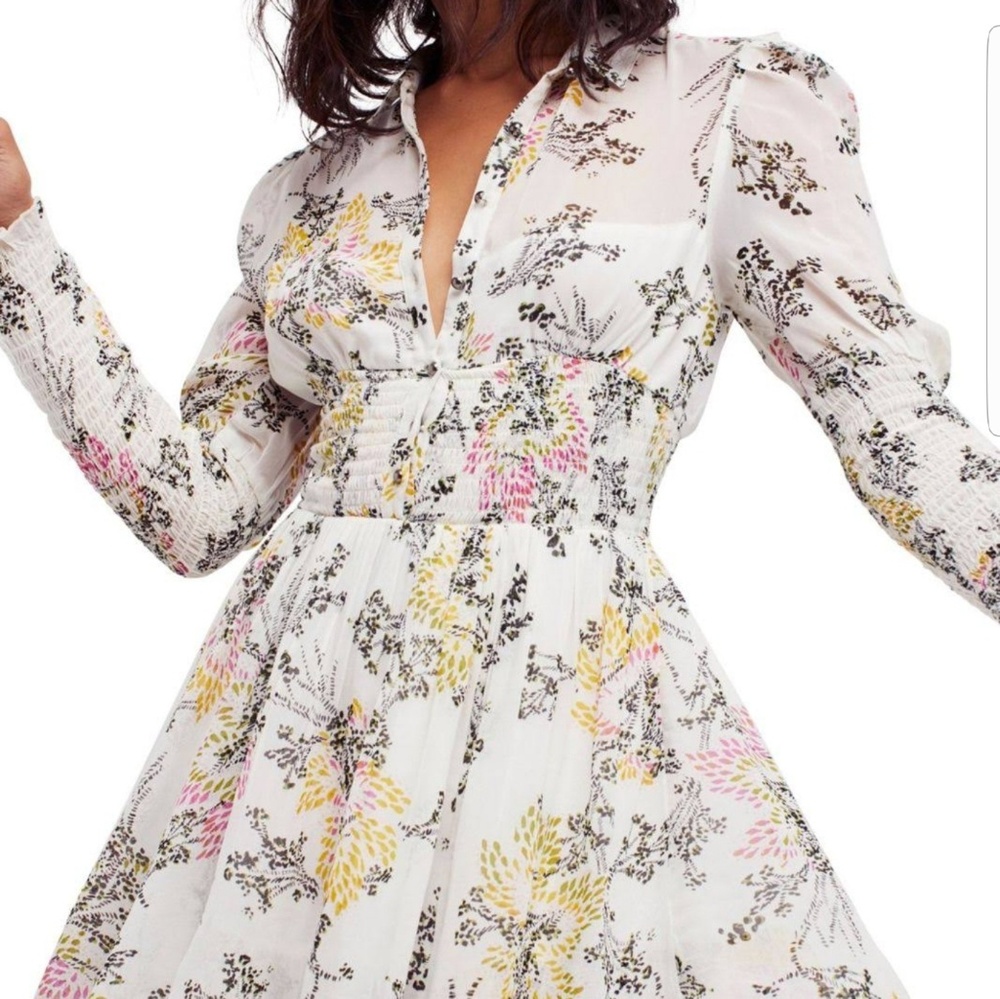 Free people fake pretend babydoll dress